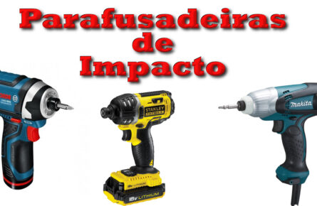 Como funciona uma parafusadeira de impacto