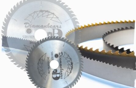 Como é fabricado uma lamina de serra circular